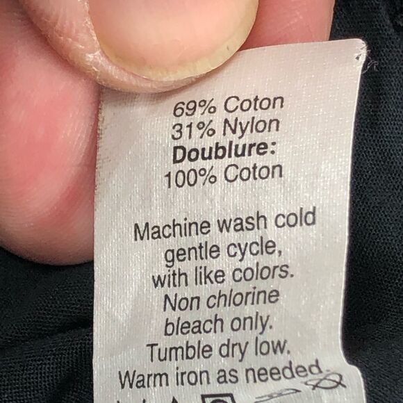 J. Crew Factory scalloped lace mini skirt, black, size 0, style 02669 - Picture 7 of 7